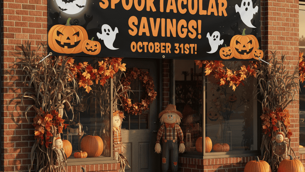 Outdoor Halloween Banner